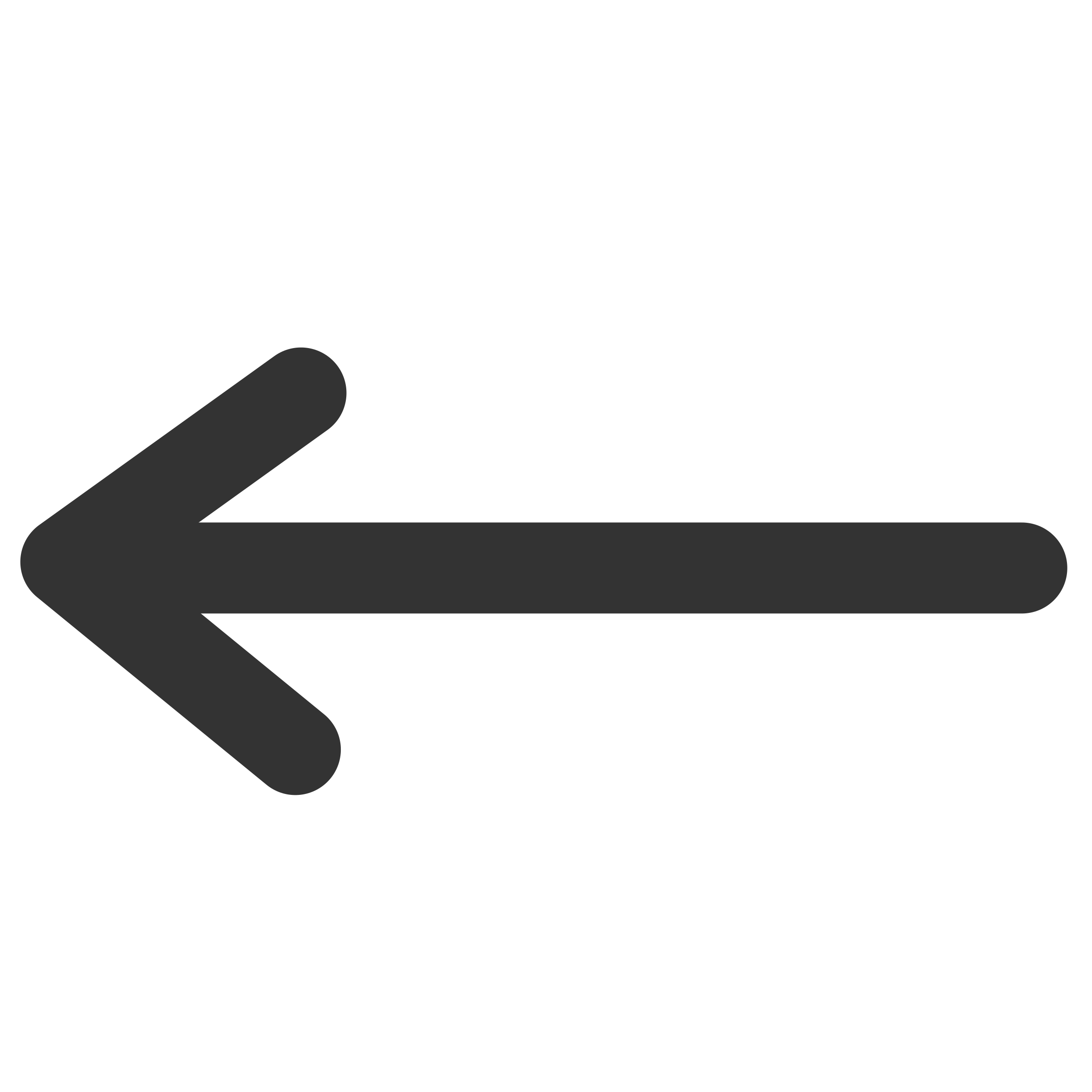 Simple Rounded Arrow Left
