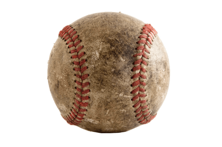 Baseball Ball Close Up
