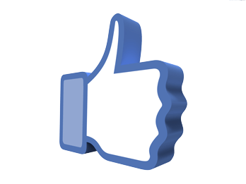 Thumb Up Side View Facebook Icon