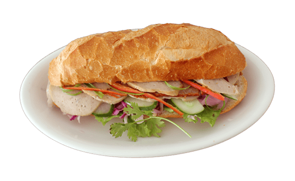 Banh Mi on A Plate