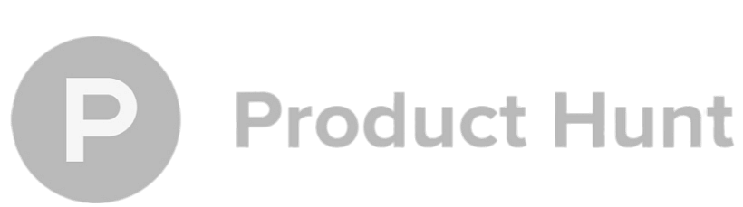 Product Hunt grey logo landscape