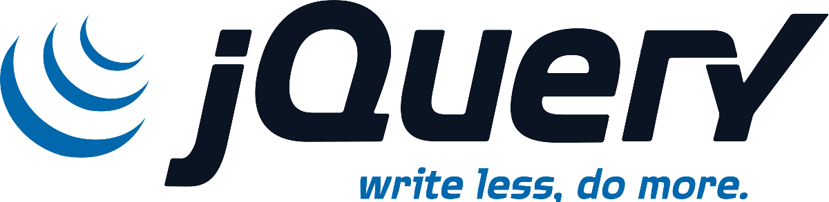 jQuery logo and slogan