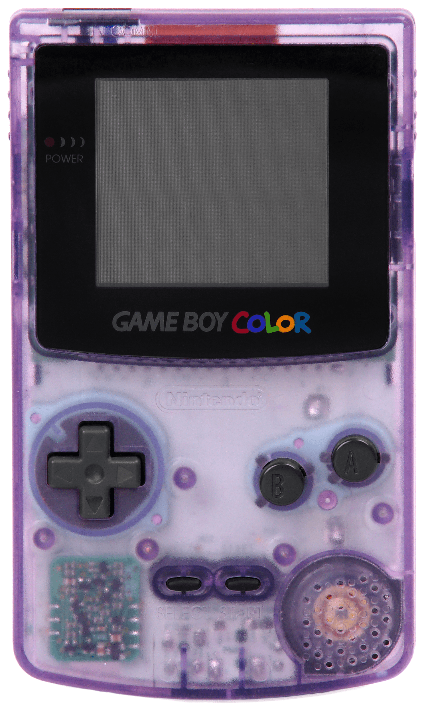 Game Boy Color Transparent Purple