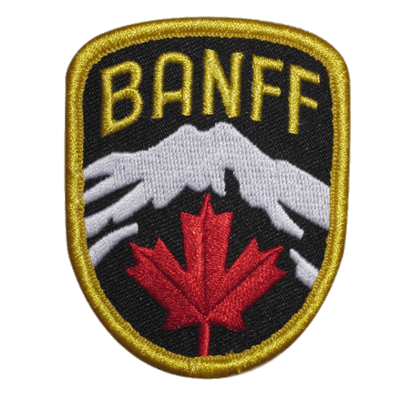 BANFF National Park Alberta Patch