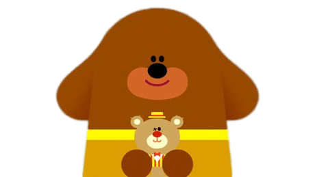 Duggee Holding Teddybear