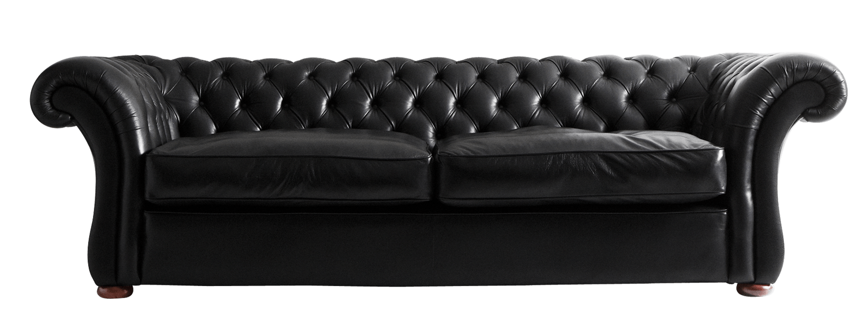 Black Leather Sofa