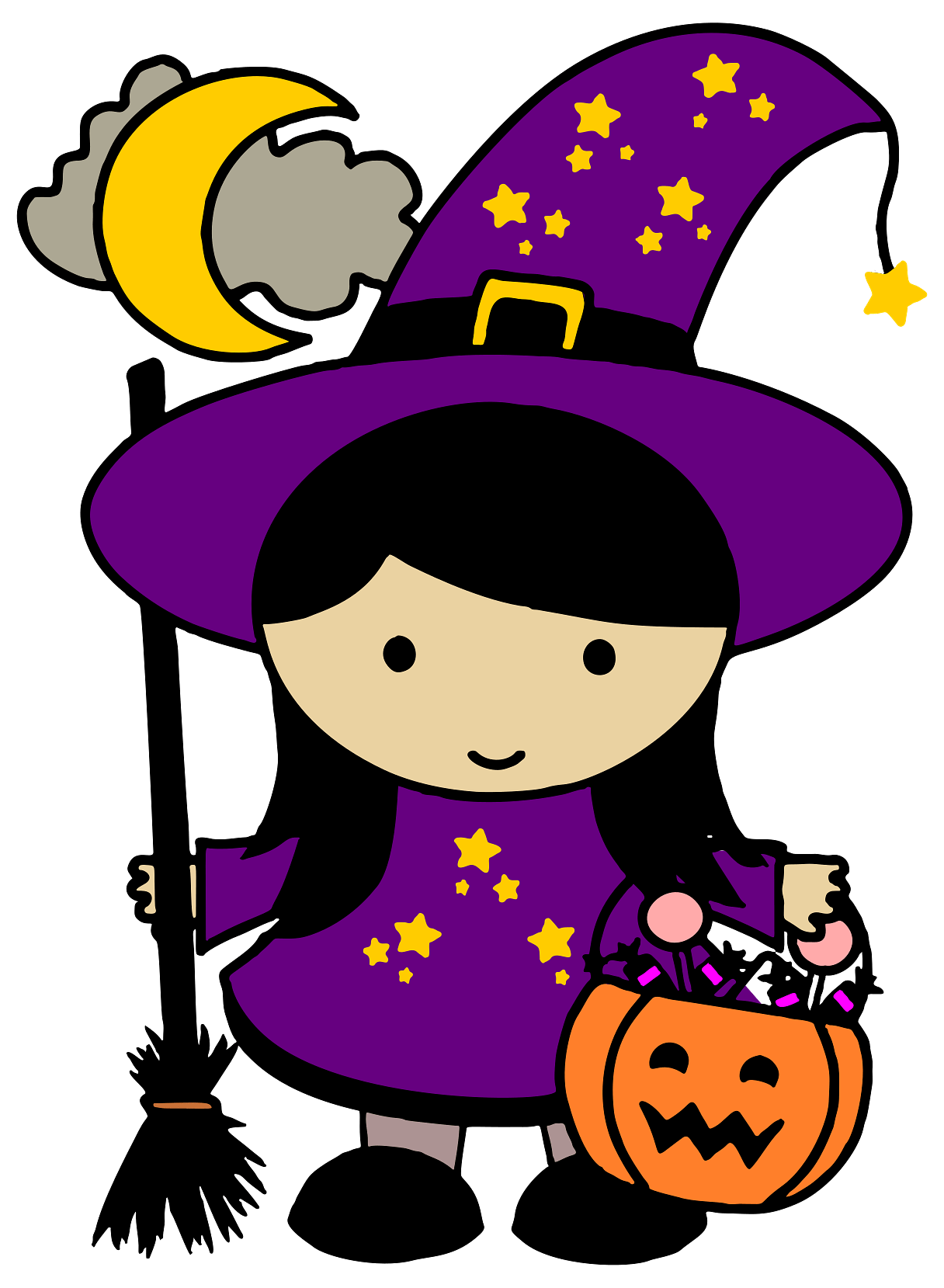 Cute Halloween Witch