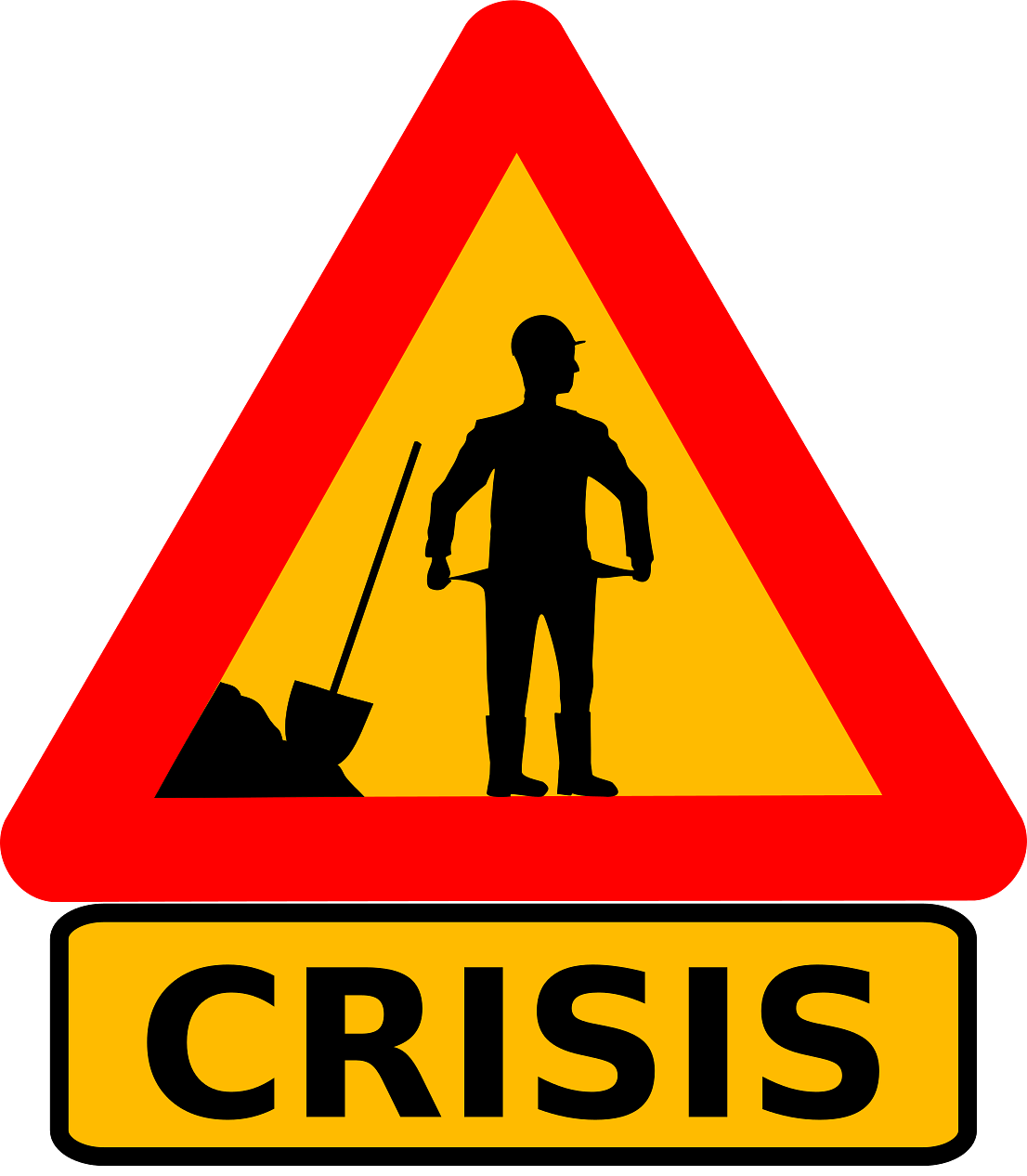 Crisis Sign No Money