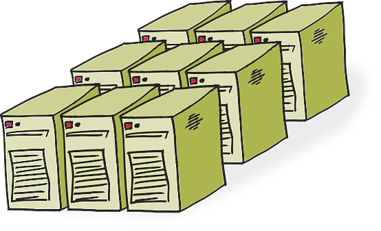 Servers Clipart