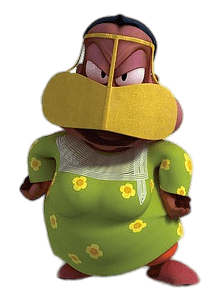 Freej Um Khammas Looking Angry