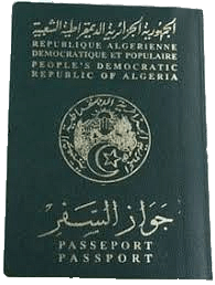 Passport Republic of Algeria