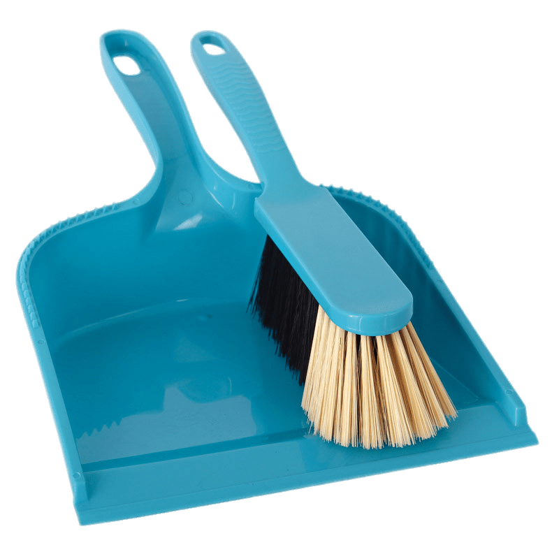 Plastic Dustpan and Brush