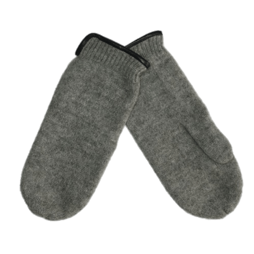 Grey Woolen Mittens