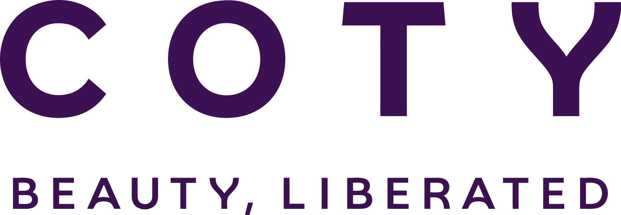 Coty logo and slogan