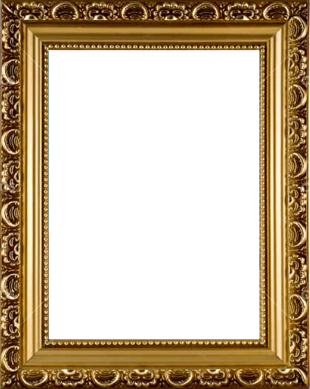 Portrait Gold Frame