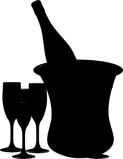 Happy New Year Champagne Bucket