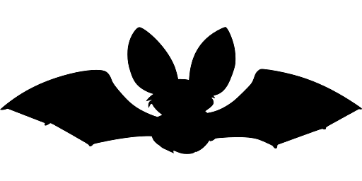 Halloween Bat with Very Large Ears