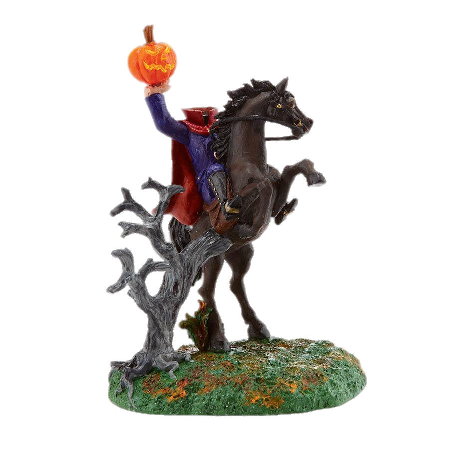 Headless Horseman Halloween Statuette