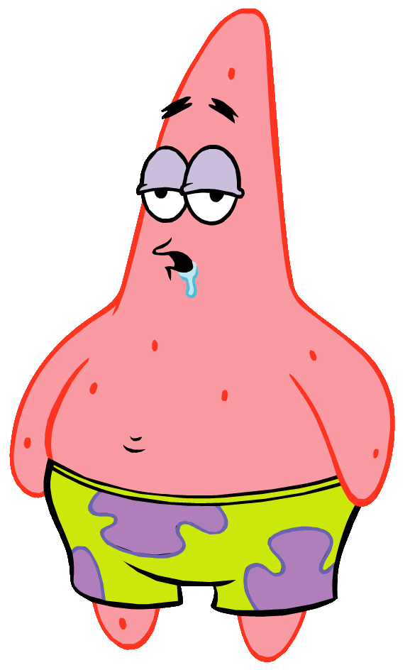 Patrick Star Spongebob Style