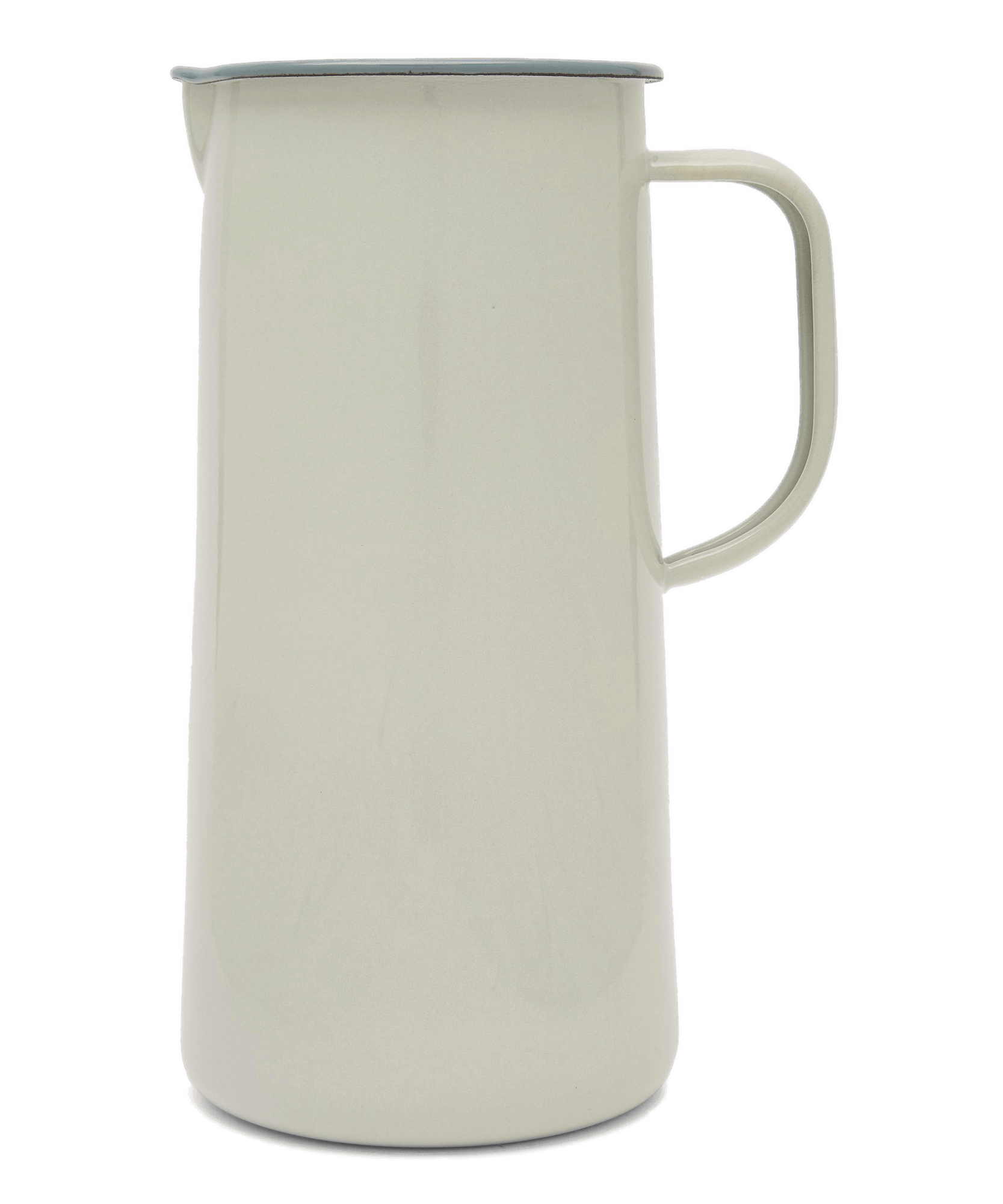 White Enamel Jug