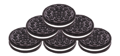 Triangle Stack Of Oreo