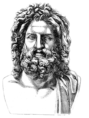 Chronos Buste Drawing