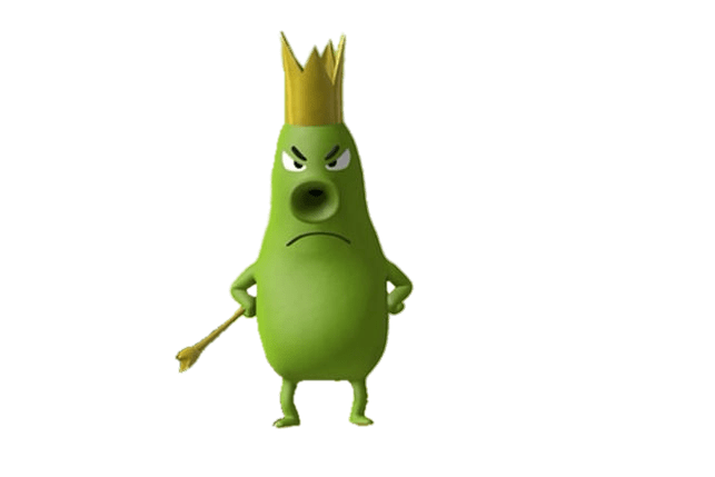 SamSam King Marthial I Looks Very Annoyed