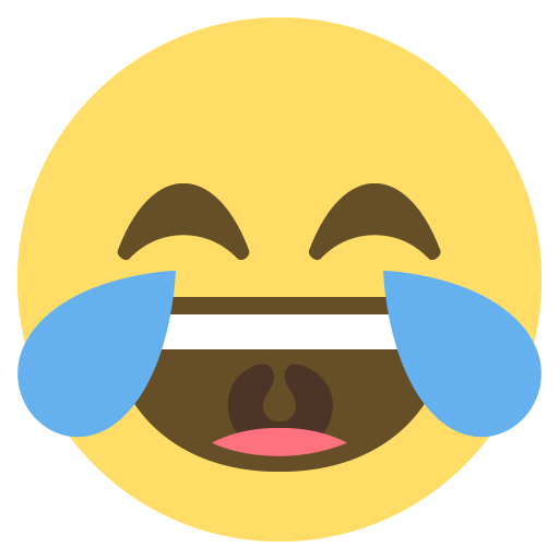 Face With Tears Of Joy Open Mouth