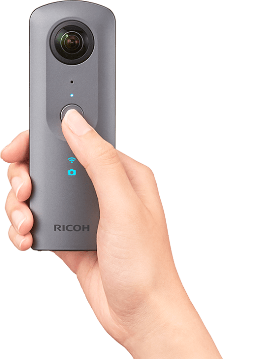 Ricoh Theta In Hand