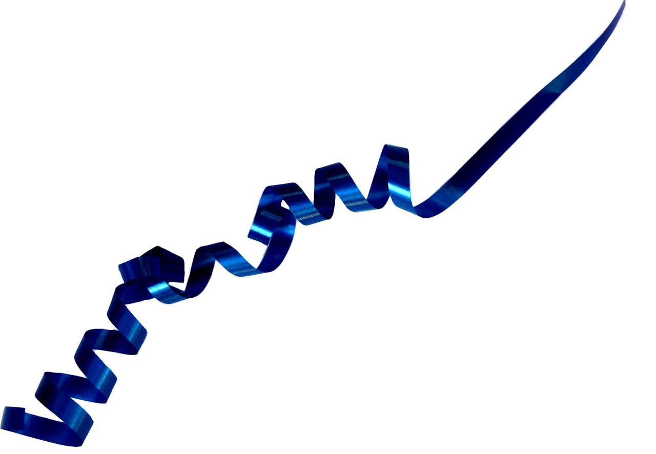 Ribbon Dark Blue