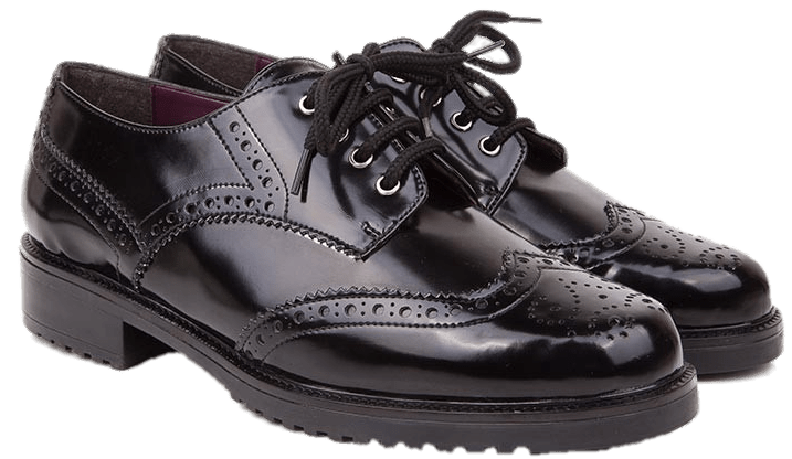 Pair Of Black Brogues