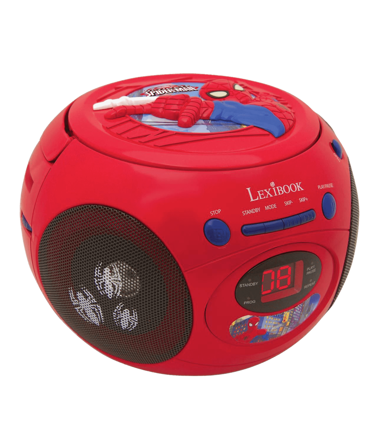 Red Spider Man Mini Boombox