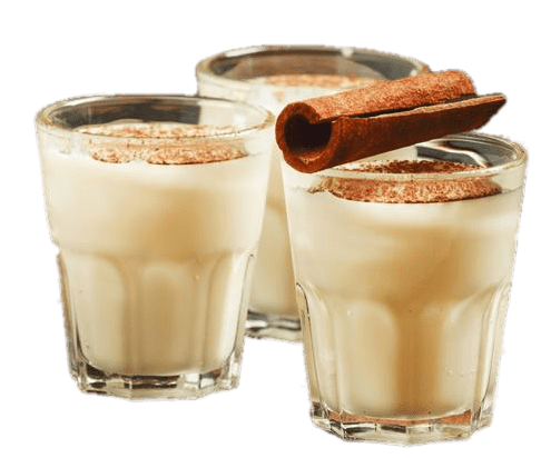 Three Glasses Of Eggnog