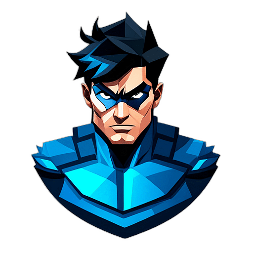 Nightwing Dc Comics - Circle App Icon | Fan Art