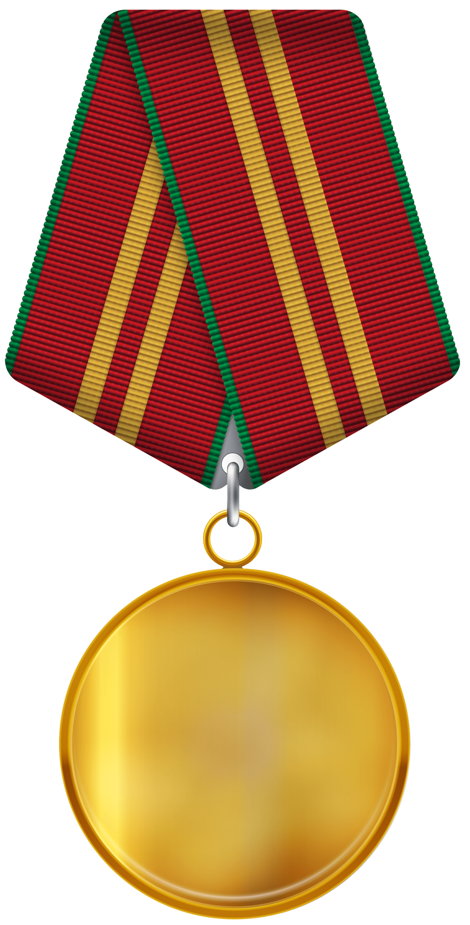Gold Ribbon Blank