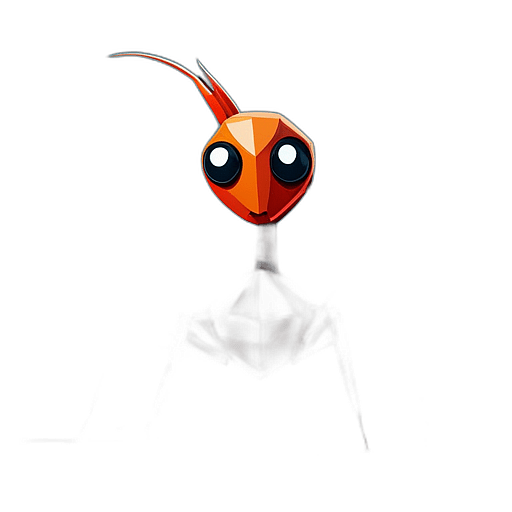 Army Ant, Children'S Cartoon Animation Style -  Full Body, Single View, No Shadow