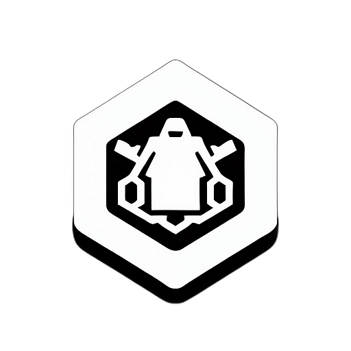 Lifestyle & Hobbies, Minimalist App Icon - Circle Icon Bevel Border