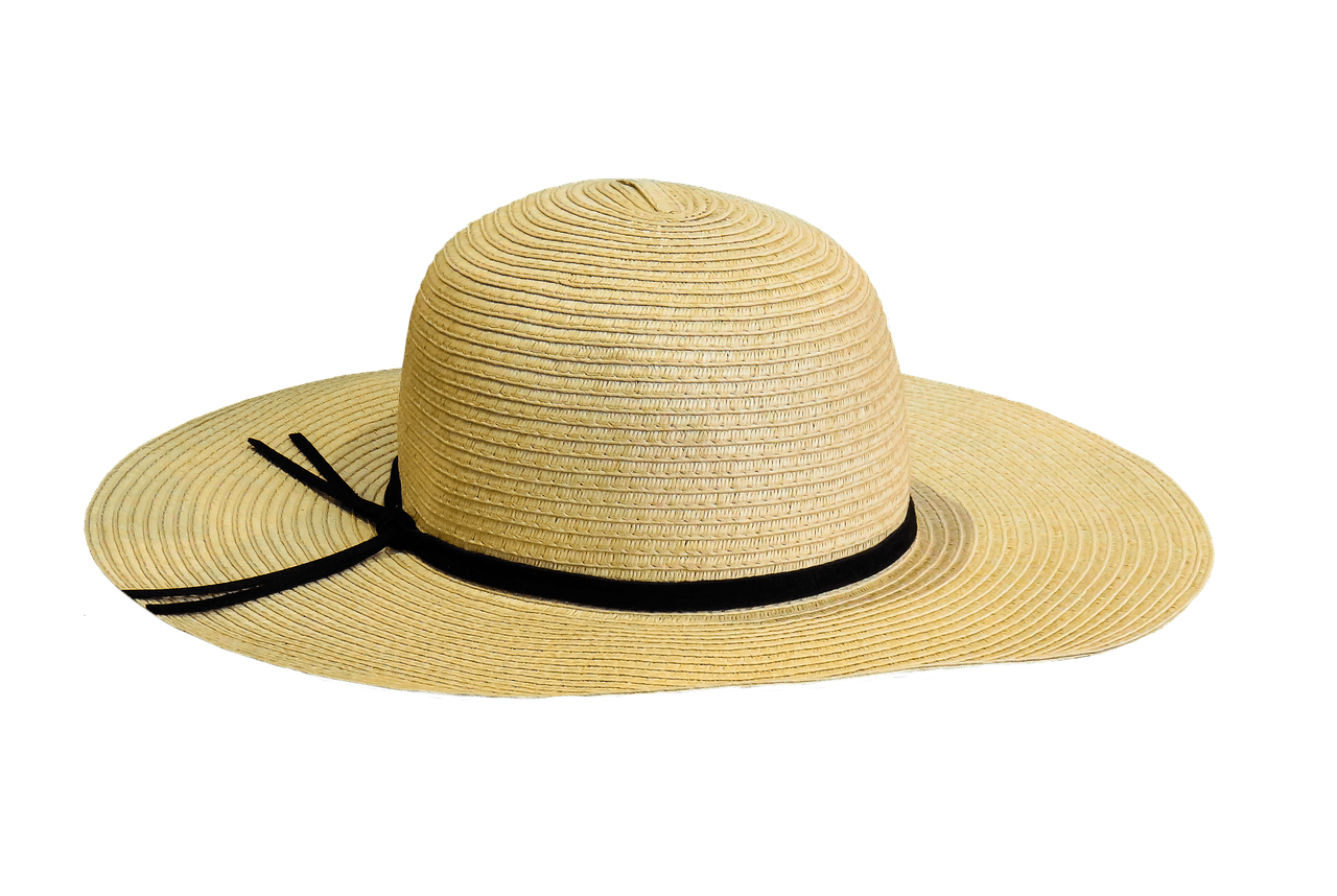 Light Brown Woven Hat