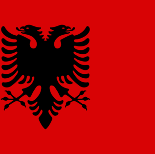 Official Albania flag