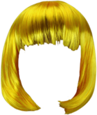Wig Yellow Bob