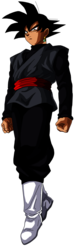 Black Goku Standing