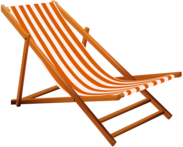 Yellow Beach Lounge Chair