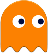 Pacman Yellow Ghost