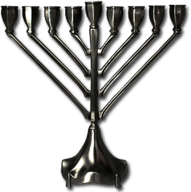Silver Menorah