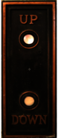 Vintage Elevator Buttons