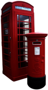 Telephone Booth and Post Box