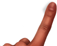 Isolated Pointing Finger