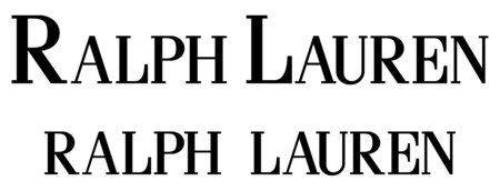 Tipografia Ralph Lauren
