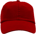 Baseball Red Cap Front