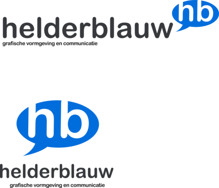 Helderblauw